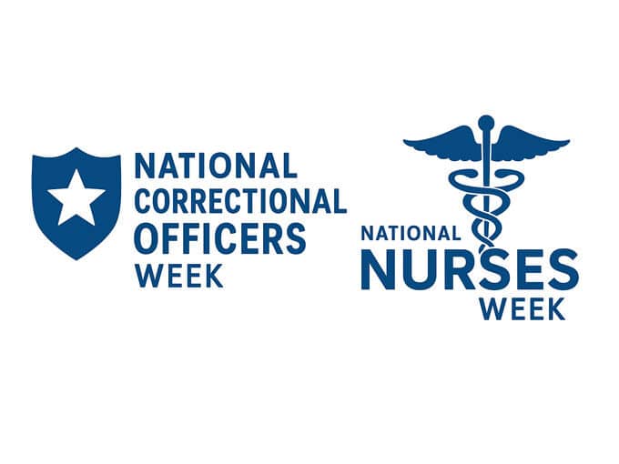 5MAY 5 CorrectOfficers and Nurses Week banner