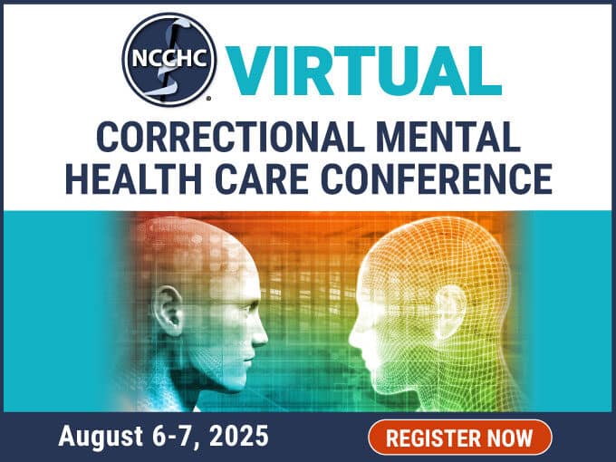 Virtual Correctional Mental Health Care Conference