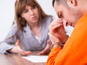 counselor with patient